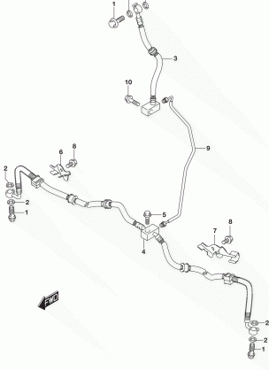 FRONT BRAKE HOSE