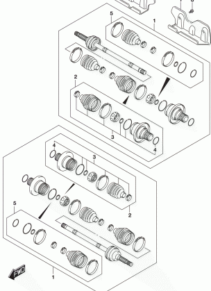 REAR DRIVE SHAFT