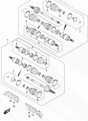 FRONT DRIVE SHAFT