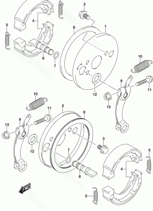 FRONT WHEEL BRAKE