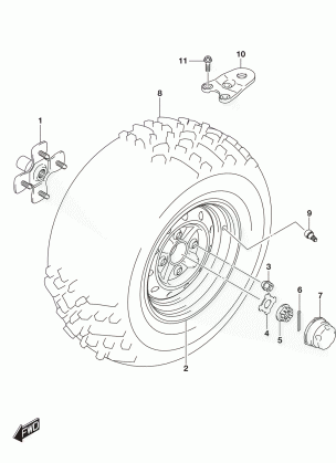 LH REAR WHEEL