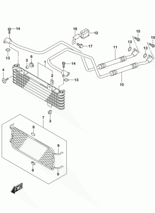 OIL COOLER (LT-A400FL7 P28)