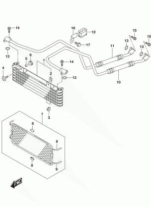 OIL COOLER (LT-A400FL7 P33)