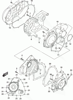 CRANKCASE COVER