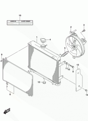 RADIATOR (LT-A500XL7 P28)