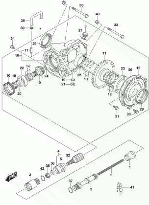 FINAL BEVEL GEAR (REAR)