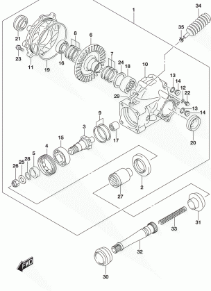 FINAL BEVEL GEAR (REAR)