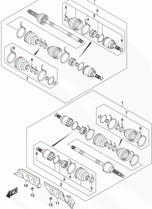 FRONT DRIVE SHAFT