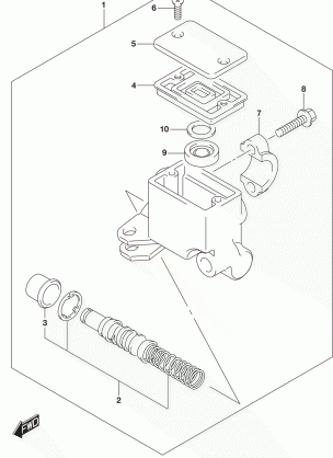 FRONT MASTER CYLINDER