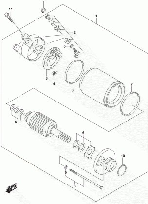 STARTING MOTOR