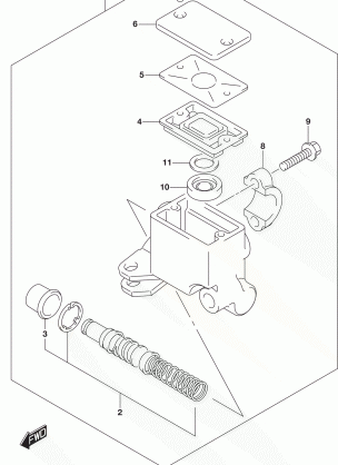 FRONT MASTER CYLINDER