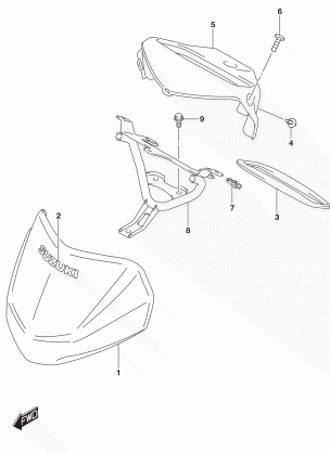 HANDLE COVER (LT-A500XL7 P28)