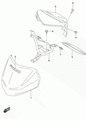 HANDLE COVER (LT-A500XL7 P33)