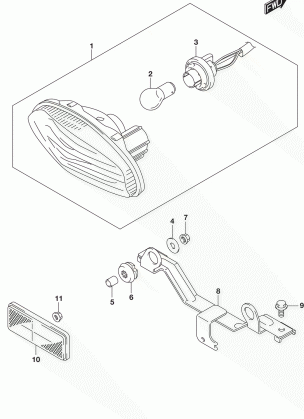 REAR COMBINATION LAMP (LT-A500XPBL7 P28)