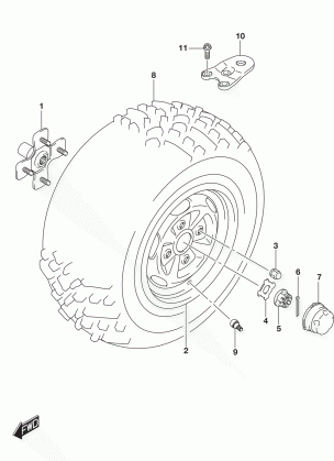 LH REAR WHEEL