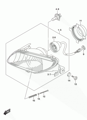 HEADLAMP (LT-A750XPL7 P33)