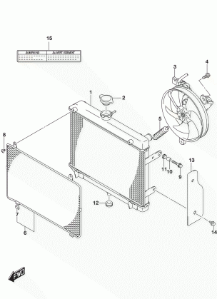 RADIATOR (LT-A750XPBL7 P28)