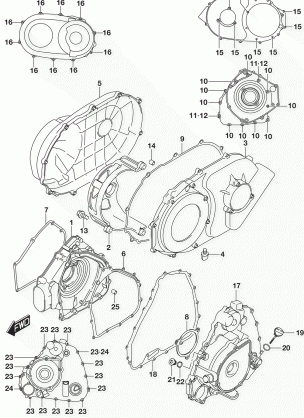 CRANKCASE COVER