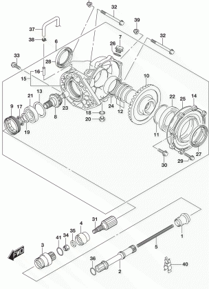 FINAL BEVEL GEAR (REAR)