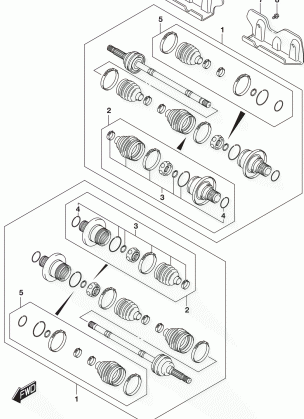 REAR DRIVE SHAFT