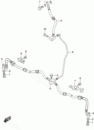 FRONT BRAKE HOSE