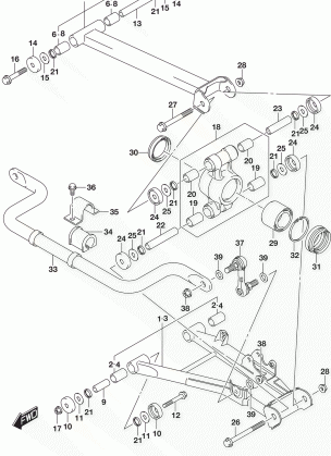 REAR SUSPENSION ARM