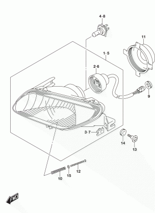 HEADLAMP (LT-A750XPBL7 P28)