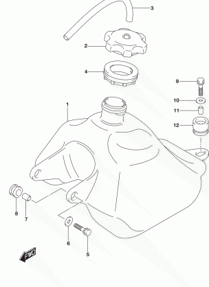 FUEL TANK (LT-Z50L7 P03)