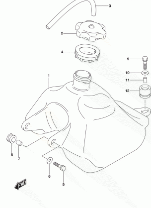 FUEL TANK (LT-Z50L7 P28)