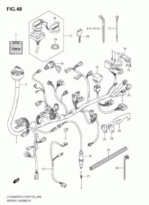 WIRING HARNESS (LT-A500XPZL2 E28)