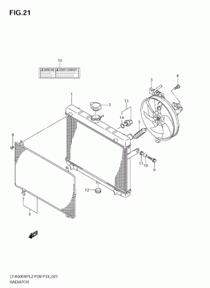 RADIATOR (LT-A500XPZL2 E28)