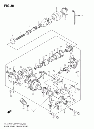 FINAL BEVEL GEAR (FRONT)