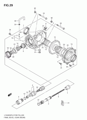 FINAL BEVEL GEAR (REAR)