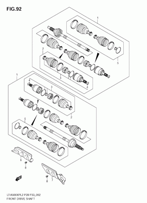 FRONT DRIVE SHAFT