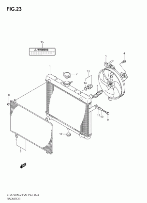 RADIATOR (LT-A750XZ L2 E33)