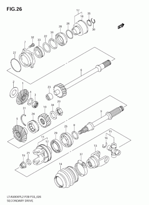 SECONDARY DRIVE