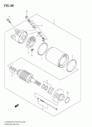 STARTING MOTOR