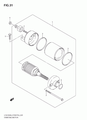 STARTING MOTOR