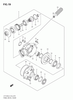 FINAL BEVEL GEAR