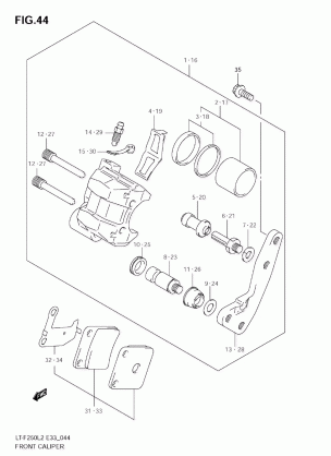 FRONT CALIPER