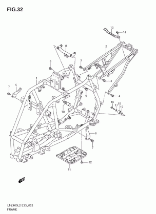 FRAME (LT-Z400L2)