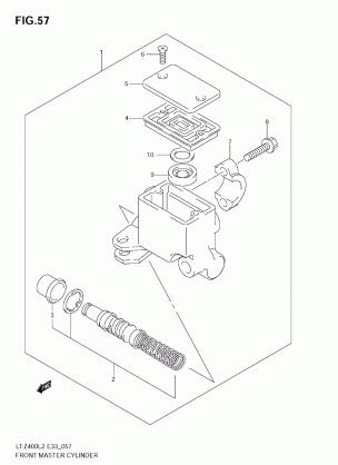 FRONT MASTER CYLINDER