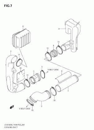 COOLING DUCT