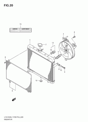 RADIATOR (LT-A750XL1 E28)