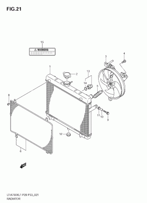 RADIATOR (LT-A750XL1 E33)