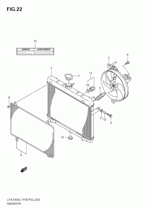 RADIATOR (LT-A750XZL1 E28)