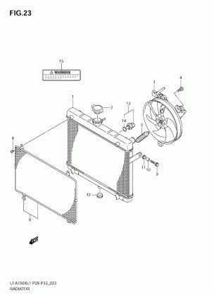 RADIATOR (LT-A750XZL1 E33)