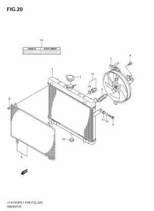 RADIATOR (LT-A750XP L1 E28)