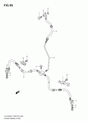 FRONT BRAKE HOSE