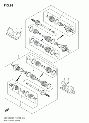 REAR DRIVE SHAFT